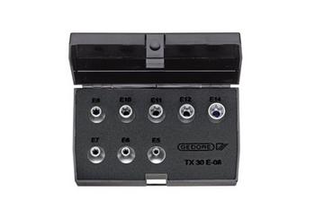 Dopsleutelset torx 3/8" TX 30 E-08