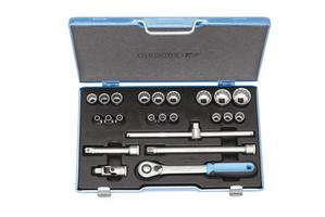 Dopsleutelset 1/2" D19 EMU-20 8>32